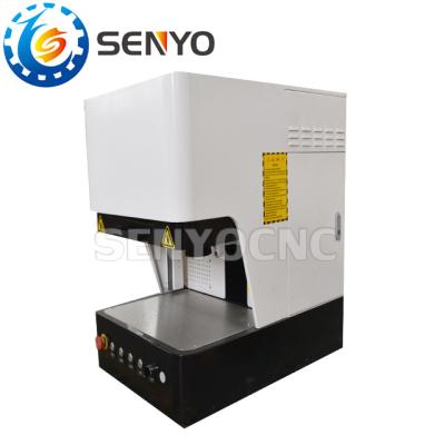 China Laser Marking 3D Crystal Engraving Cnc Gold 50W Color Fiber Laser Marking Machine 30W for sale