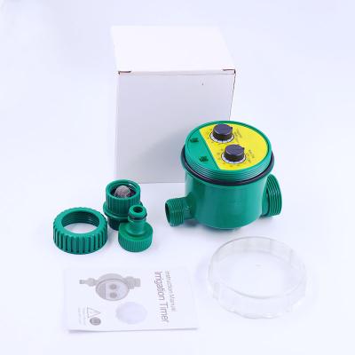 China Garden Double Dial Code Dry Battery Motor Valve Water Timer for Home Garden for sale