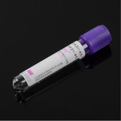 China GLASS/PLASTIC EDTA Vacuum Blood Collection Test Tube for sale