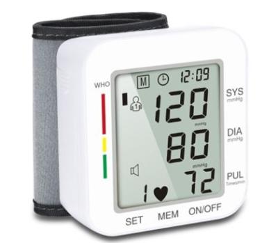 China Metal LCD Digital Display Wrist Blood Pressure Monitor LZX-W1681A for sale