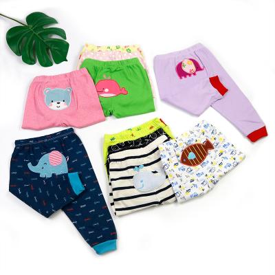 China Factory Outlet Lovely Baby Jogger Anti Shrink Anti Shrink Cute Pants With Embroidery And Print Infant&toddler Clothing Te koop