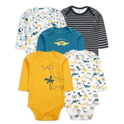 China Comfotable Long Sleeve Comfotable Jumpsuit Newborn Boy Girl Kids Clothes Casual Baby Romper Onesie Infant Quantity Cotton for sale