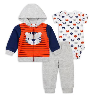 China Breathable Breathable Baby Gift Set Newborn Cheap Pajamas Winter Baby Clothing Set For Boy Girl for sale