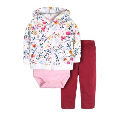 China Wholesale Anti Shrink Baby Boy Plain Kids Boutique Organic Romper Clothing Set zu verkaufen