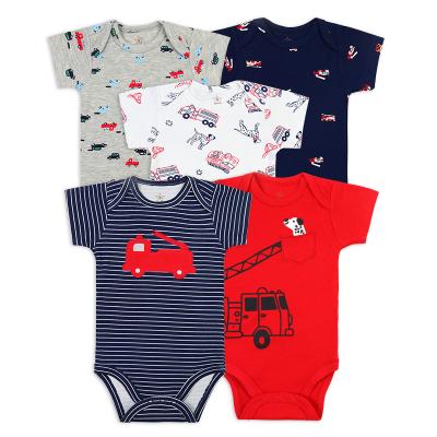 China Newborn Baby Romper Antibacterial Long Sleeve Spring Overalls Yoga Romper Boys Antibacterial Customizable High Quality One Piece Jumpsuits for sale