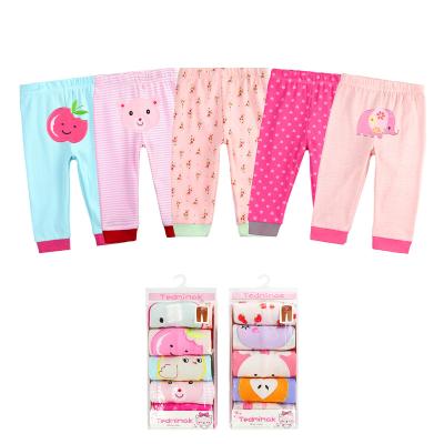 China Anti-pilling Cotton Blend Clolr Pants Anti-pilling Infant Baby Kids Clothes OEM Fashion Toddler Legging Cute Baby Casual Unisex Pants en venta