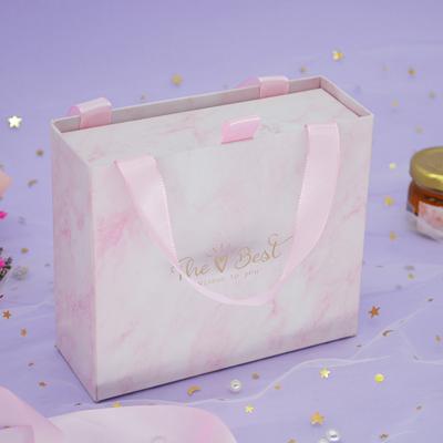 China Recyclable Wholesale Luxury Perfume and Cosmetic Paper Boxes Custom Logo Drawer Hard Packaging Box with EVA Insert for sale