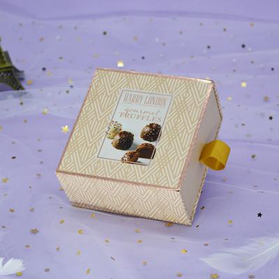 China Recycled Materials Wholesale Custom Empty Logo Printing Luxury Drawer Hard Paper Gift Box Chocolate Box for sale