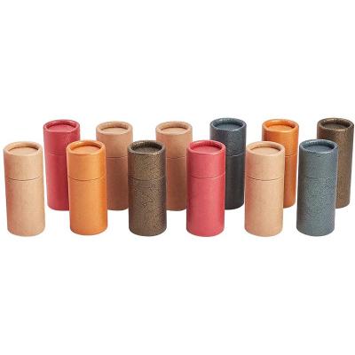 China Recycled Materials Cardboard Custom Printed Tube Round Candle Box Cylinder Paper Tube Tea Gift Boxes for sale