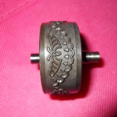 China Lace Sewing Ultrasonic Sewing Roller /Welding Die Flower Wheel/Machine Customized Lace Rollers for sale