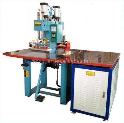 China High Frequency Hotels Double Heads Plastic / PVC Shoe Upper Embossing Machine for sale