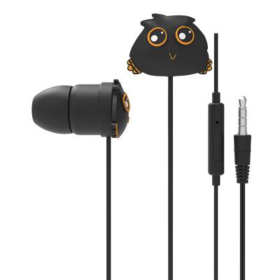 China In-Ear The Jellie Monster Headphones Wired In-Ear Headphones Stereo Bass Earbuds Compatible With Smartphones for sale