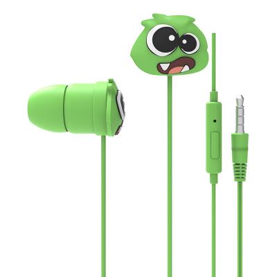 China In-Ear Jellie Monster Earbuds Wired Headphones Earbuds Fits 3.5mm Interface For Mp3 Players for sale