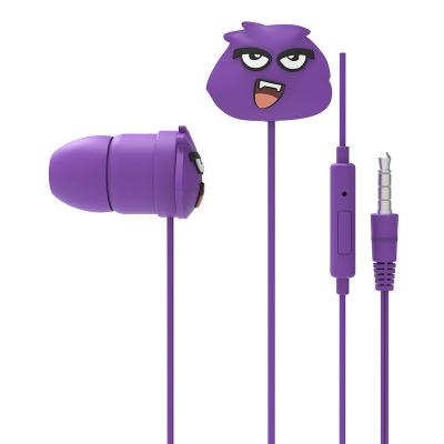 China In-Ear Jellie Monsters Wired Earbuds With Mic Comfort Fit Powerful Bass Lightweight Audio for sale