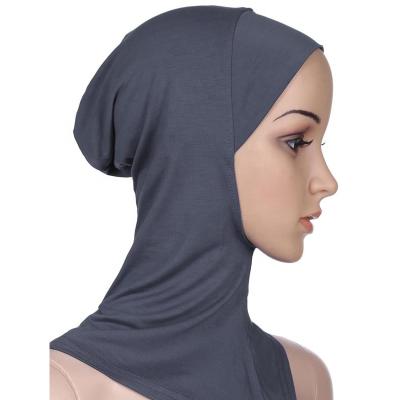 China Adjustable Cotton HM201 Wholesale Color Modal Stretch Mix Tuban Hat Muslim Women Headdress Accessory for sale