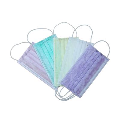 China 3 Ply High Breathability earloop BFE>98% Disposable Face Mask for sale