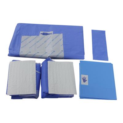 China Surgical Pack Disposable Sterile Craniotomy Pack Medical Disposable Sterilized Surgical Craniotomy Drape Set Te koop