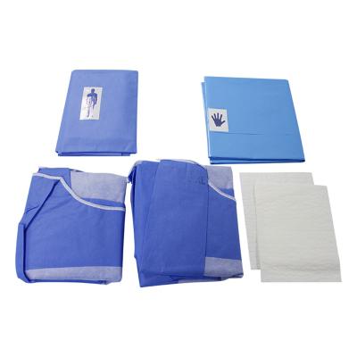 China Ophthalmology Kit Disposable Non Woven Eye Drape Surgical Ophthalmology Kit Te koop