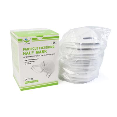 China Wholesale Disposable Medical FFP2 Mask Cup Design Eco - Friendly In Running Anti Dust Disposable Face Mask for sale