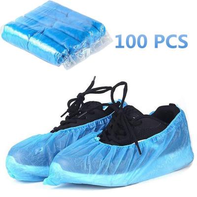 Китай Disposable Personal Care Rain Shoe Cover Outdoor Waterproof Shoe Covers Waterproof Rain Boot / Shoe Covers продается