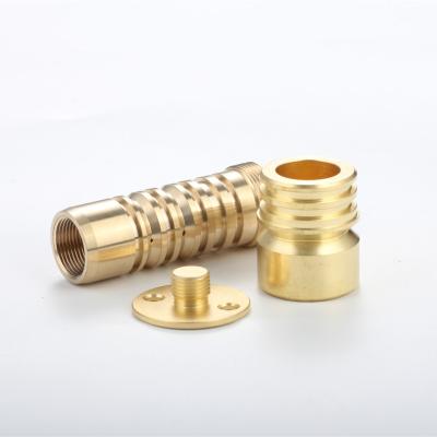 China High Grade Nipple Tubing Adapter Brass Gas Hose Threaded Brass Gas Hose Connector Air Accessories Fitting for sale