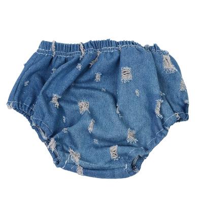 China Wholesale Hot Sale Anti-wrinkle Kids Jeans Shorts Baby Unisex Boutique Shorts Girls Summer Fashion Bummies Shorts for sale