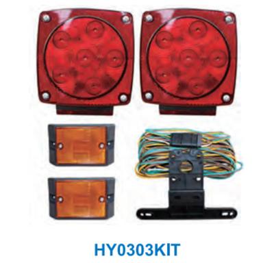 China Harness kit for trucks and trailers with tail lights and side marker lights 73x23.5x9mm for sale