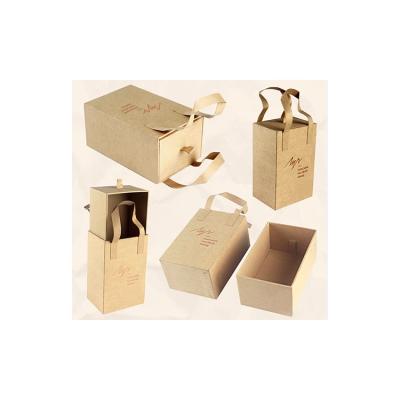 China High Quality Materials China Manufacture Recycled Kraft Paper Rigid Boxes Packaging Custom Gift Cardboard Box for sale