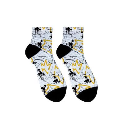 China Wholesale High Quality Breathable Comfortable Winter Printed Socks Custom Logo Brand Anti Slip Socks for sale