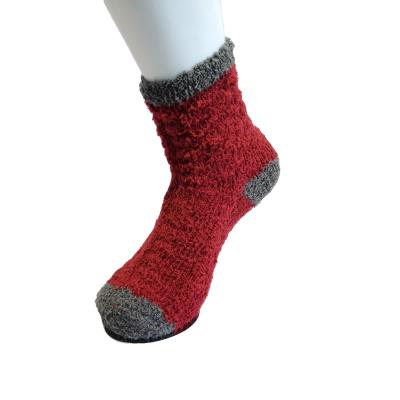 China Coral Side Half Fleece Floor Warm Indoor Fuzzy Winter Socks QUICK DRY Home For Women for sale