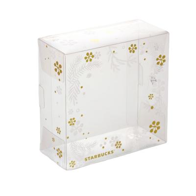 China Good Quality Recyclable Waterproof Clear Transparent Custom Square PVC Plastic Boxes Gift Packaging Box for sale