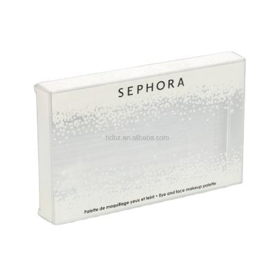 China Wholesale High Quality Recyclable Clear Plastic PET Packaging Box With Hanger Makeup Packaging Boxes for sale