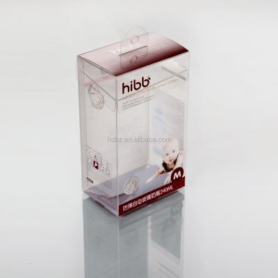 China Factory Recyclable High Quality PVC / HDP Custom Box / PP Baby Product Packaging Clear Box for sale