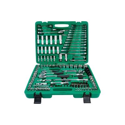 China Goods 150 Professional Mechanical Auto Repair Tool Machine Combination Auto Repair Tool Socket Wrench Miniature Set 150 for sale