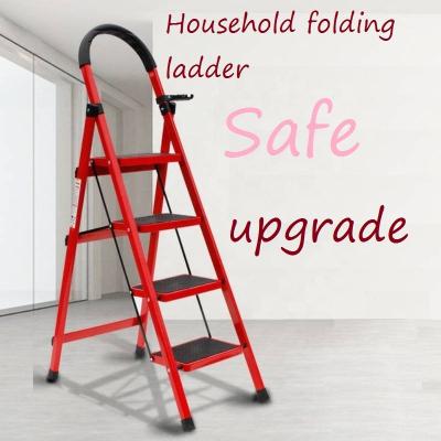 China High Quality Safety and Durable Max Training Industrial Telescopic Folding Ladders 4 Step Step Ladder Folding Ladders Sale for sale