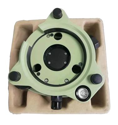 China AJ12-D1 Leica Type Green Tribrach with Optical Plummet for Total Stations en venta