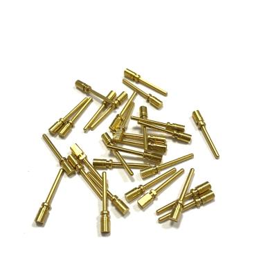 China Cheap ; High quality ; durable hardware accessories contact male pin connector brass terminal for medical wire or car for sale