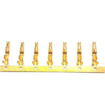 China Cheap and stable in dimension non standard wholesale gold plated crimp female terminal bare tube terminal for sale