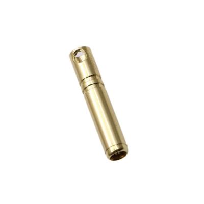 China Cheap and High Quality Non-standard Brass Female Pins Probe Round Contact Head Crown Spring Terminal for Medical Devices for sale