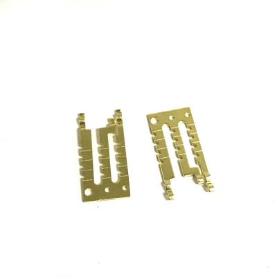 China Cheap ; high accuracy ; high quality non-standard custom metal shrapnel metal trim circuit sheet metal hardware brass fittings for temperature sensor for sale