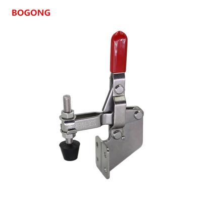 China Heavy Duty Vertical Toggle Clamp GH101-B CH HS 101B Hand Tool Toggle Clamp Quick Release Too BOGONG CH HS GH-101-BSS Tightening Clamp for sale