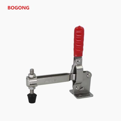 China Stainless Steel Bogong HS ch GH-101-ESS Vertical Toggle Clamps GH101E 101E Quick Release Hand Tool Stainless Steel 101ESS for sale