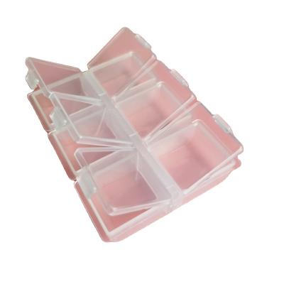 China Gift & Small Clear Plastic Craft Jewelry Packaging Storage Box For Earring for sale