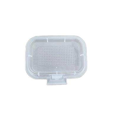 China Wholesale 10*6.5*5.5cm Live Storage Carp Plastic Bait Box From Bait Basket Manufacturer for sale