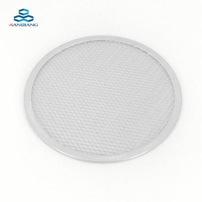 China Eco - Friendly Aluminum Mesh Pizza Pan Screen for sale