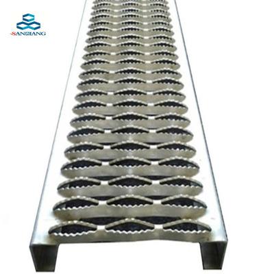 China Perforated Factory Produce Crocodile Mouth Non-slip Flat Type Good Quality Used In Staircase for sale