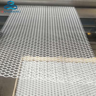 China Walkway Fabrics Heavy Duty Diamond Expanded Metal Mesh Grating For Trailer Flooring for sale