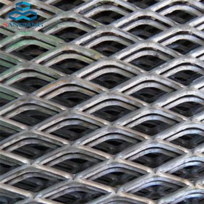 China Expanded Steel Metal Diamond Mesh Catwalk Grating Trailer Floor Mesh for sale