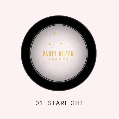 China Glowing Powder PARTYQUEEN Baked Light Bronzer Powder Diamond Glow Highlighter Gold Powder. for sale