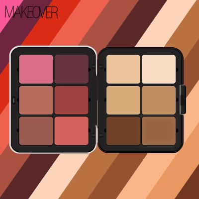 China CONCEALER RESTORATION Blush Palette Cream Concealer Palette For Makeup for sale